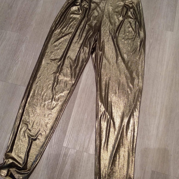 Golden Harem-style trousers by American apparel - Picture 4 of 6